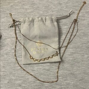 Kendra Scott Gold Multi-Strand Necklace